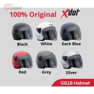 XDOT G618N HELMET OPEN FACE SINGLE VISOR 618