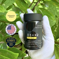 D3+K2 (60 softgels) by Sports Research Vitamin D(5000IU/ 2500IU) K
