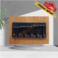 HITAM 5 string Bass Guitar Bridge - Made in China - Black / 5 string Chrome Bass Electric Guitar Bri