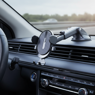 TOPK D39Z Car Mount Holder With 360-Degree Rotation For Dashboard, Windshield, Air Vent Placement  T