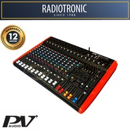 PV Audio 600W + 600W 12 Channel Power Mixer DS-9752