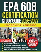 EPA 608 CERTIFICATION STUDY GUIDE 2026–2027: The Complete AIM Act, HFC Phasedown & A2L Refrigerant P