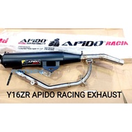 APIDO RACING EXHAUST Y16ZR LC135 YAMAHA Y16 CUTTING STANDARD RACING EXHAUST STAINLESS STEEL (28MM)