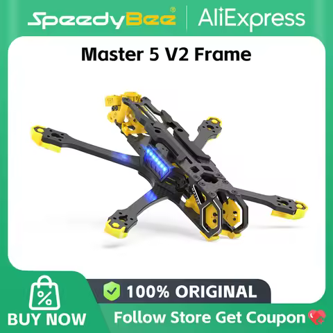 SpeedyBee Master 5 V2 Frame Drone Frame KIT 5inch 130° FOV For Analog/O3 Air Unit VTX/Link RC FPV Ra