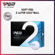 BEST~[New] PGM Golf Ball Soft Feel | PGM 2-Layer Golf Ball Training Golf Ball - Contents 12
