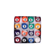 MESSUE Bóng bàn Bóng bi-a trẻ em Vật liệu nhựa 25/32/38mm Bóng Hồ bơi mini Di động Tám Đen Bi cơ bid