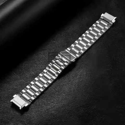 Stainless steel watch band Strap For Casio GST-B300