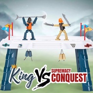 【Toys Island】King And Hegemony Conquest Board Game Competition Pull Line Board Game Gift For Kids