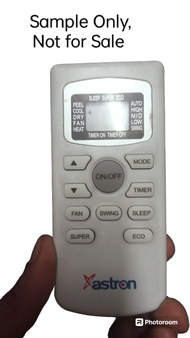 Astron Remote (Replacement for Astron Aircon Remote)