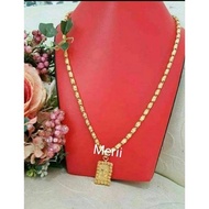 Kalung Bambu Gucci Setara 1 Suku Lapis Emas 24K