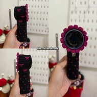 Knitted fan cover/goojodoq gfs001,006,002/jisulife 10s/full cover fan crochet/cover fan portable