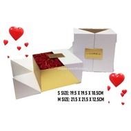 &lt;3 VALENTINES BOX  / FLOWER box / Surprise Box&lt;3