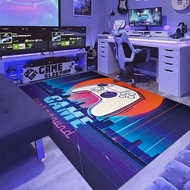 Karpet Velvet Gaming Controller Joystick Design Hiasan Bilik Gaming Room Decoration Rugs Carpet Besa