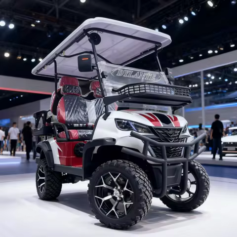 Street Legal Lithium 4 Seater Golf Carts Gas Golf Scooter Go Kart ATV Buggy Adult Touring Solar 4X4 