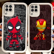 H94 Marvel White Casing for Samsung A12 J7 A22 F04 A04E J2 Prime A04 A06 M04 A05 Pro 5G A07