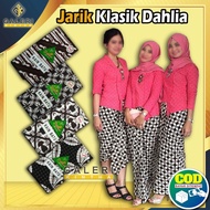 Kain Jarik Batik Dahlia Jarit Putih Lawasan Panjang Seragam Pekalongan