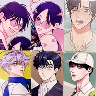 Lezhin Bomtoon manhwa photocard Futari Asobi & Pearl Boy & Sadistic Beauty & A tree without roots