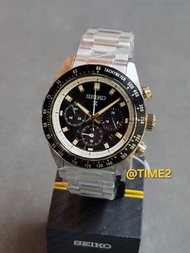 Seiko Prospex Speedtimer  SSC941P1  SSC941   黑金  熊貓  Panda  Solar  太陽能  弧型 藍寶鏡  錶徑41.4mm  100米防水