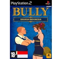 Ps2 CD DVD GAME CASSETTE: BULLY LANGUAGE INDONESIA