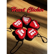 Heart Clicker – Keychain ️