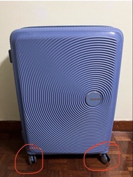 American Tourister CURIO-AO8 全新輪子配件 (no luggage only a pair of wheels）