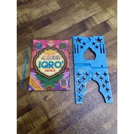 Buku Iqra Genius / Iqra 1 hingga 6 dalam 1 buku / Iqra kanak kanak berwarna