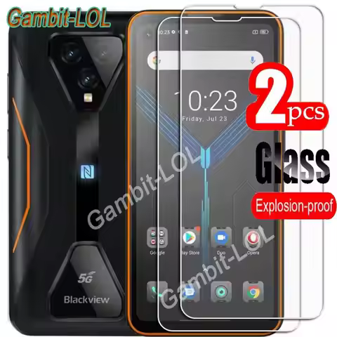 For Blackview BL5000 5G Tempered Glass Protective ON BlackviewBL5000 6.36Inch Screen Protector Smart