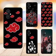 Oppo Reno 7Z 5G Black Bezel Phone Case Akatsuki Naruto