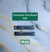 Konektor Mainboard Flex Oppo A95 Soket Connector Flexibel Di Mesin