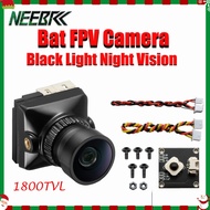 Bat FPV Camera Super Black Light Night Vision Wide Dynamic 1800TVL PAL/NTSC FPV Camera 2.1mm Lens 4：