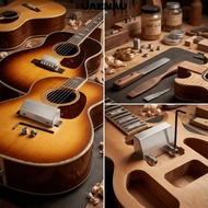 UAENAU Bass Fret Wire Tool, Aluminum Alloy Metal Tool Fret Press Caul Fingerboard Inserts, Professio