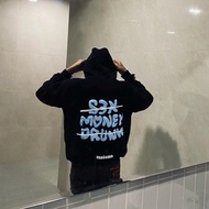 HOODIE BOXY SHEESSH BLUEEE S3X DRUNK MONEY PREMIUM