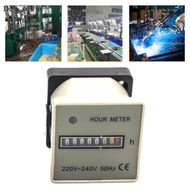 [Cuticate1] Mechanical Hour Meter Hour Gauge Mechanical Timer Hourmeter for Home Industrial