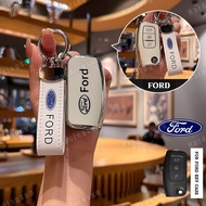 Ford Car Remote Key Case For Ford Fiesta/Focus/Ecosport Key Cover Keychain Accessories