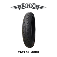 ARO TYRE Paling Murah Special Maxxis 3D Diamond Pattern Tubeless Tire Motorcycle Size 14 Scooters 70