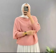 Blouse Batwing rajut kalong/cardigan kalong/sweater/BEST SELLER SABRINA BLUSE BATWING RAJUT/BISA COD