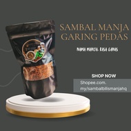 Sambal Bilis Manja Garing Pedas Pouch Sambal Bilis Garing Sambal Bilis