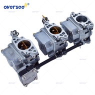 Oversee 3C8 Carburetor Set Assy For Tohatsu M40D2 Outboard Engine 3C8-03200-4 3C8-03207-4 3C8-03210-