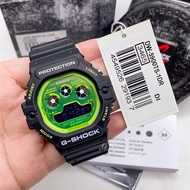 New G-shock Tapak Kucing DW-5900TS-1 DW-5900TS DW-5900 DW5900 DW5900TS DW5900TS1 G-shock lemon green G-shock hijau