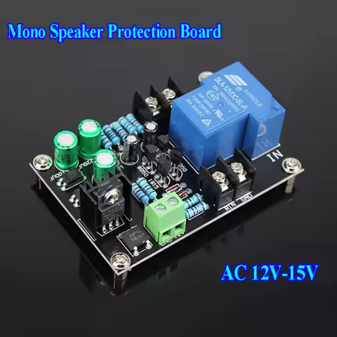30A 900W Mono Amplifier Speaker Protection Board Module Single Channel AC 12V-15V