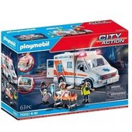 Playmobil City Life 71232 Rescue Ambulance with Sound Toy