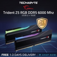 G.Skill Trident Z5 RGB | 32GB (2x16GB) | DDR5 6000 MT/s | Dual Channel Desktop Memory