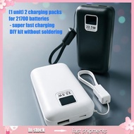 YOIOI Diy Powerbank Case For 21700 Batteries Holder Quick Charging Easy Assembly