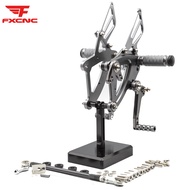 For Honda CBR500R 400R CB500F 400F 2013-2019 Aluminum Adjustable Motorcycle Rearset Footrest Footpeg