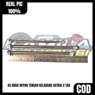 FRONT AXLE CENTER AXLE REAR AXLE SATRIA 2-STROKE Motorcycle