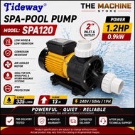 Tideway SPA120 2" Spa & Whirlpool Pump | 1.2HP | Low Noise | Swimming Pool & Spa Circulation Pump