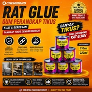 220ML CHEMI-BOND Non Toxic And Odourless Rat Mouse Glue / Gam Tikus / Gum Perangkap Tikus / 无味强力老鼠胶