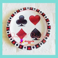[DV88] Casino | Poker Theme Paper Plate