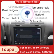 voice activation code Intelligent AI Voice Assistant Voice Control for TS18 / TS10 Car Android Playe