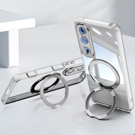 เคสโทรศัพท์ Sony Xperia 1 VI แบบหมุนได้ 360 องศา ดูดซับแม่เหล็ก ใส โปร่งใส ป้องกันการตกหล่น สำหรับโท